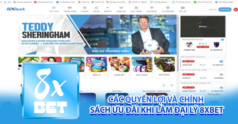 Quyền lợi đại lý 8xbet rõ ràng, minh bạch và tối ưu theo hiệu suất