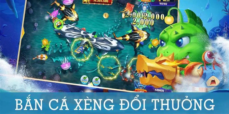 Bắn cá xèng mang cảm giác chơi thực tế và trực quan hơn
