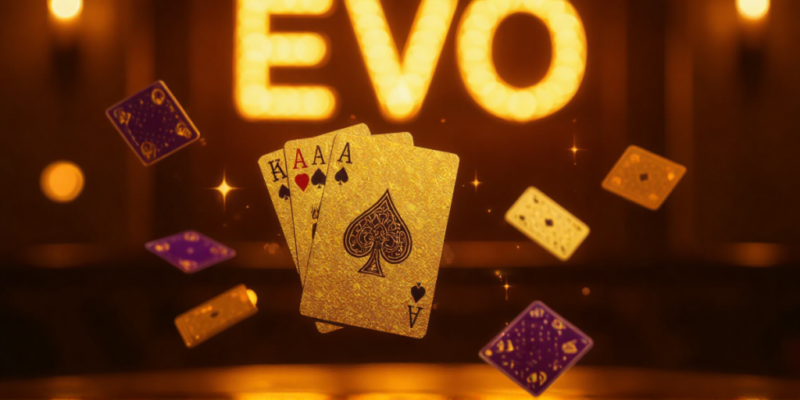 Sảnh EVO casino mang phong cách live hiện đại và chuyên nghiệp